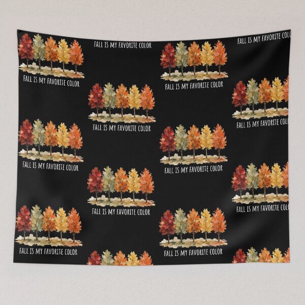 Item preview, Fall Is My Favorite Color Autumn Trees designed and sold by ostenlee.