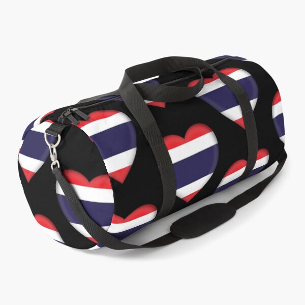 Item preview, Thai Flag Heart 3D Thai Love Gift Design designed and sold by yazdogs.