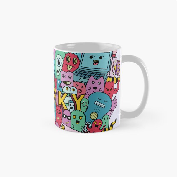 Item preview, Colored Fleeky Doodle comprising new age Interests designed and sold by grofith22.