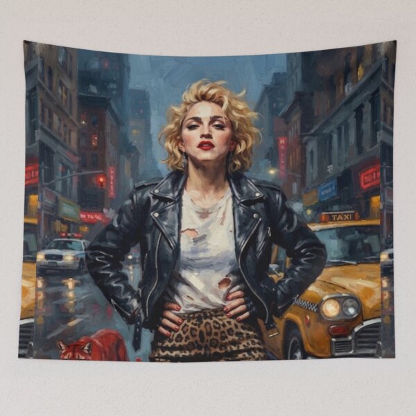 Item preview, Who's That Girl Fine Art Tribute designed and sold by Art's Diner.
