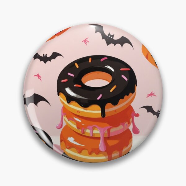 Item preview, Spooky Halloween Donut Treats designed and sold by Mary Spencer.