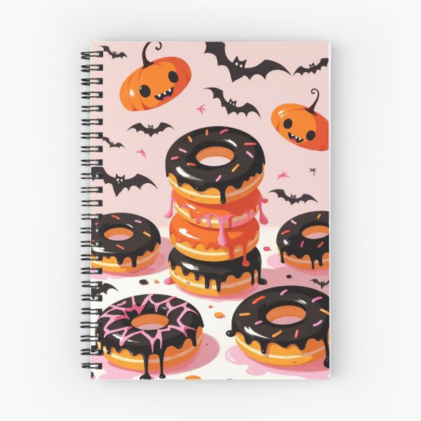 Item preview, Spooky Halloween Donut Treats designed and sold by Mary Spencer.