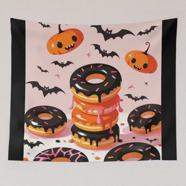 Item preview, Spooky Halloween Donut Treats designed and sold by Mary Spencer.