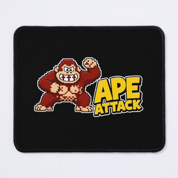 Item preview, Ape Attack Retro Game Character designed and sold by DANGERSTRANG.