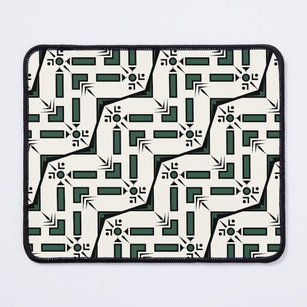 Item preview, Evergreen Pathways designed and sold by Space & Care - Art Deco GeoMetrica.