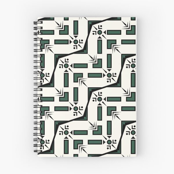 Item preview, Evergreen Pathways designed and sold by Space & Care - Art Deco GeoMetrica.
