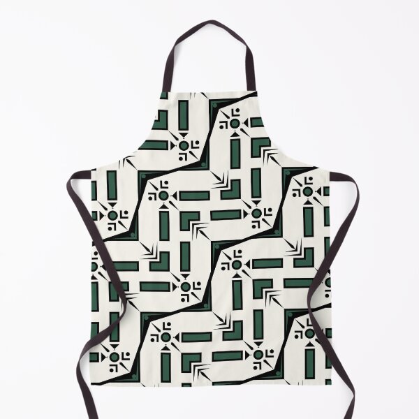 Item preview, Evergreen Pathways designed and sold by Space & Care - Art Deco GeoMetrica.