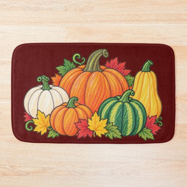 Item preview, Pumpkins with Pencils – Autumn Harvest designed and sold by JOANNASKAH.