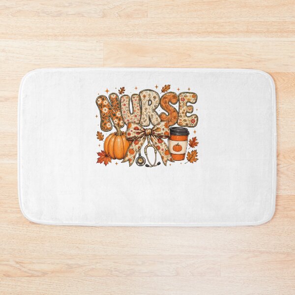 Item preview, Fall Nurse Halloween Pumpkin Design designed and sold by ostenlee.