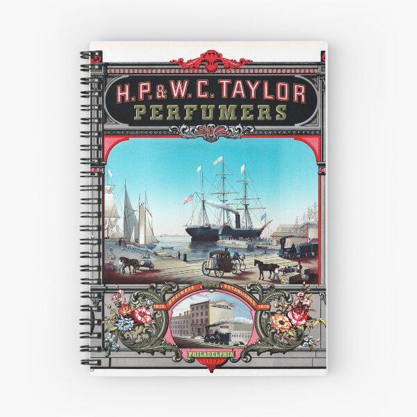 Item preview, H.P. & W.C. Taylor, Perfumers Vintage Advertising designed and sold by Fine-Art-Hub.