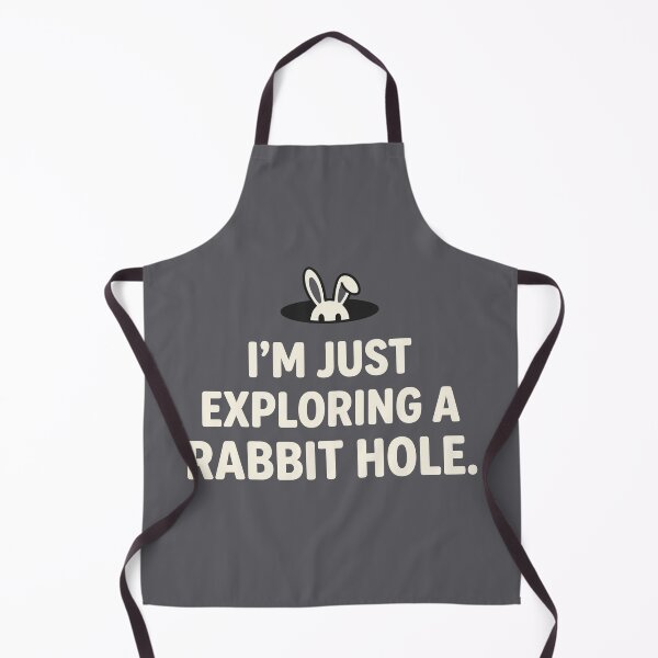 Item preview, Im Just Exploring A Rabbit Hole Curiosity Bunny designed and sold by Amir Faysal.