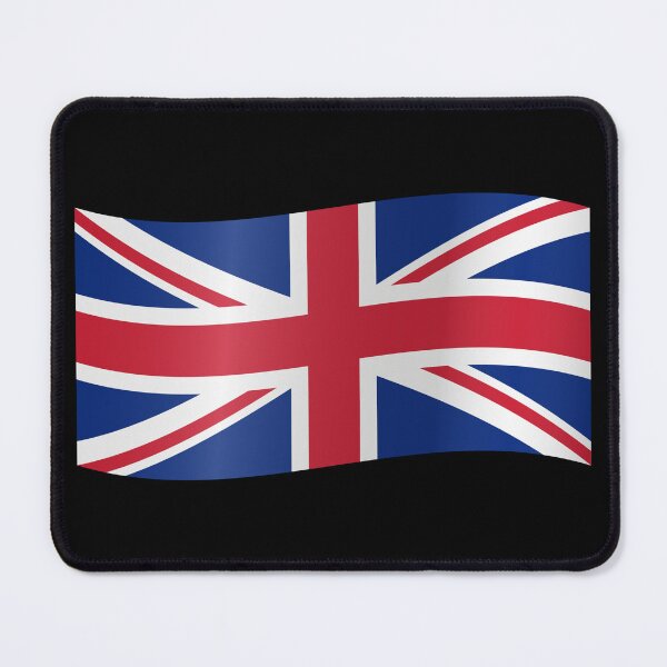 Item preview, United Kingdom Waving Flag British Pride Design designed and sold by yazdogs.