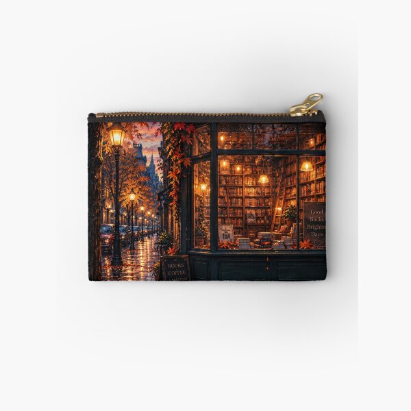 Item preview, Autumn Bookstore After the Rain designed and sold by H-Tsvetkova.