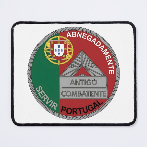 Item preview, Portuguese Armed Forces Antigo Combatente Veteran Patch designed and sold by CharlieDesings.