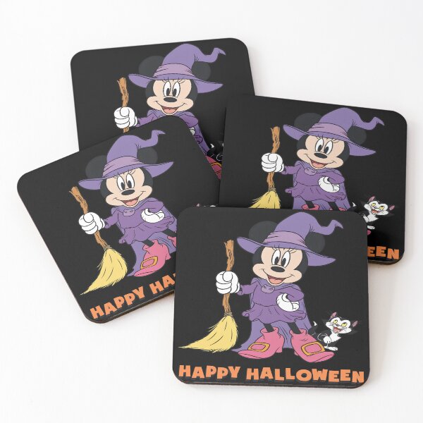 Item preview, Cute Vintage Cartoon Mouse Witch Happy Halloween designed and sold by ZEtexaxe.