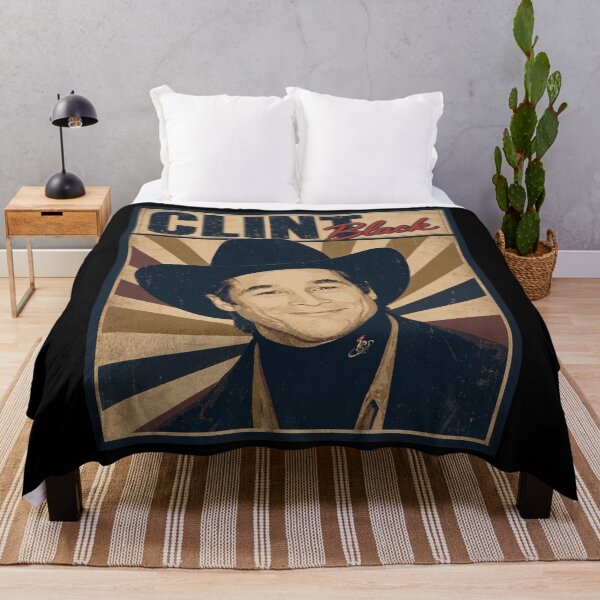 Aperçu de l'œuvre Clint Black créée et vendue par FloraPlantTees.