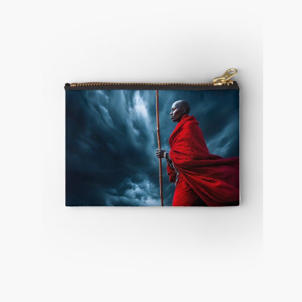 Item preview, Majestic Warrior in the Stormy Landscape designed and sold by Artessie.