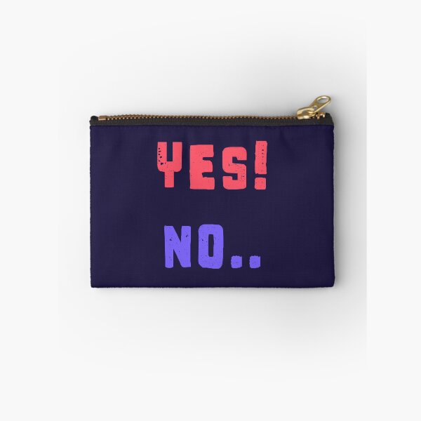 Item preview, YES! NO.. Funny Indecisive Quote - Bold Distressed Typography Design designed and sold by Caterina@.