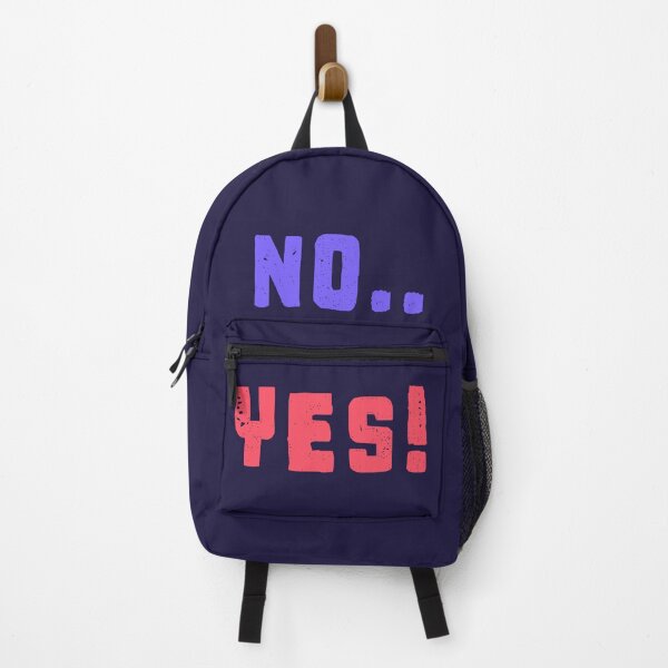 Item preview, YES! NO.. Funny Indecisive Quote - Bold Distressed Typography Design designed and sold by Caterina@.