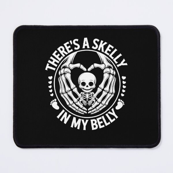 Item preview, Skelly in My Belly Halloween Pregnancy designed and sold by Mind-Drift.