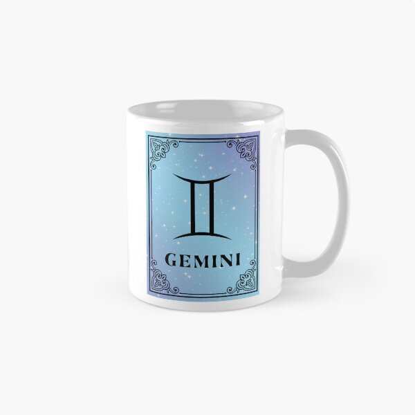 Item preview, Mystical Gemini Zodiac Sign Celestial Astrology Design designed and sold by S-and-W-4ever.