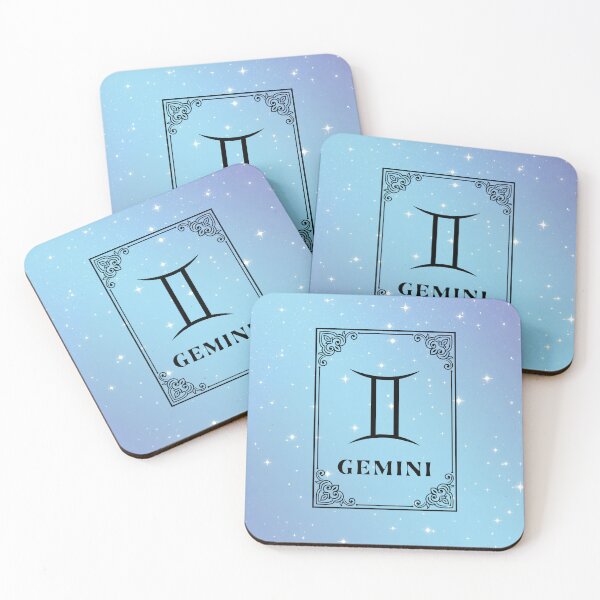 Item preview, Mystical Gemini Zodiac Sign Celestial Astrology Design designed and sold by S-and-W-4ever.