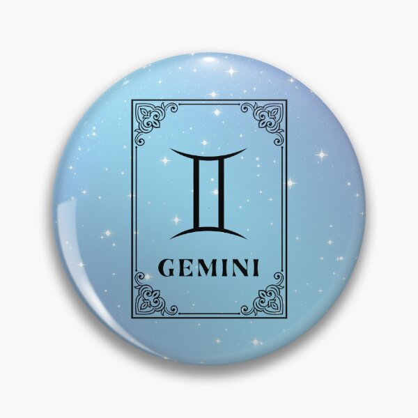Item preview, Mystical Gemini Zodiac Sign Celestial Astrology Design designed and sold by S-and-W-4ever.