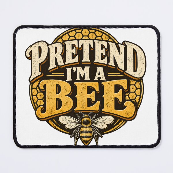 Item preview, Pretend I'm a Bee Lazy Halloween Costume Funny Bee designed and sold by OUICHA.