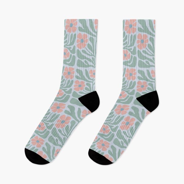 Item preview, Retro floral  (pink) designed and sold by 247DesignStudio.