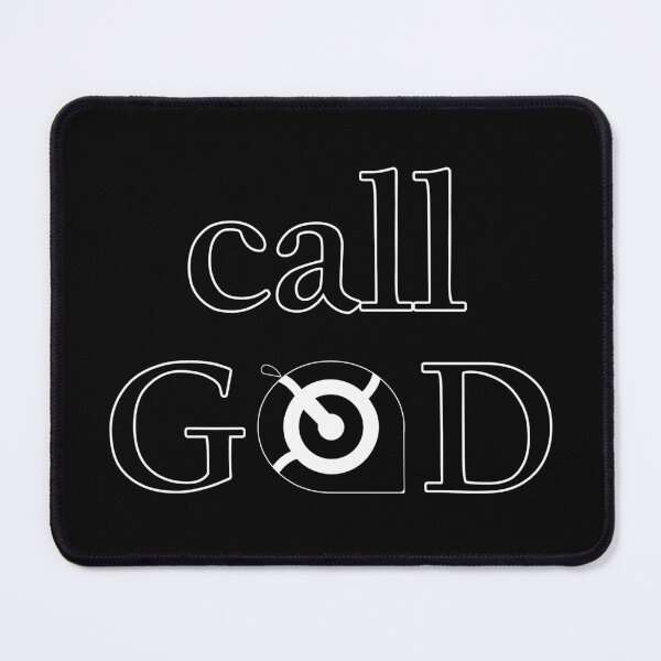 Item preview, Call God, Ask Him (B&W) designed and sold by OJ Neon's Juicewear and Loose Juice Accessories.