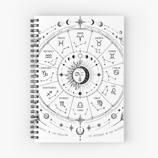 Item preview, Zodiac Birth Chart Cosmic Astrology Design designed and sold by A Light Worker.