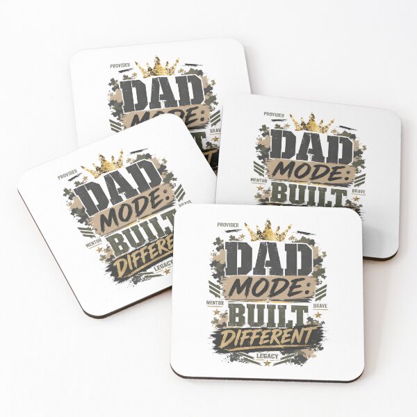 Item preview, Dad Mode: Built Different Crown Design designed and sold by ostenlee.