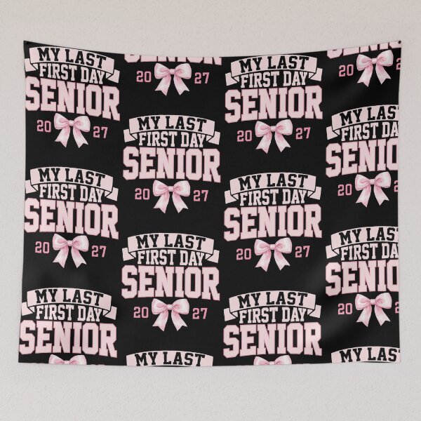 Item preview, My Last First Day Senior 2027 designed and sold by Mind-Drift.