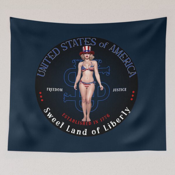 Item preview, USA SWEET LAND OF LIBERTY designed and sold by BabaSoti.