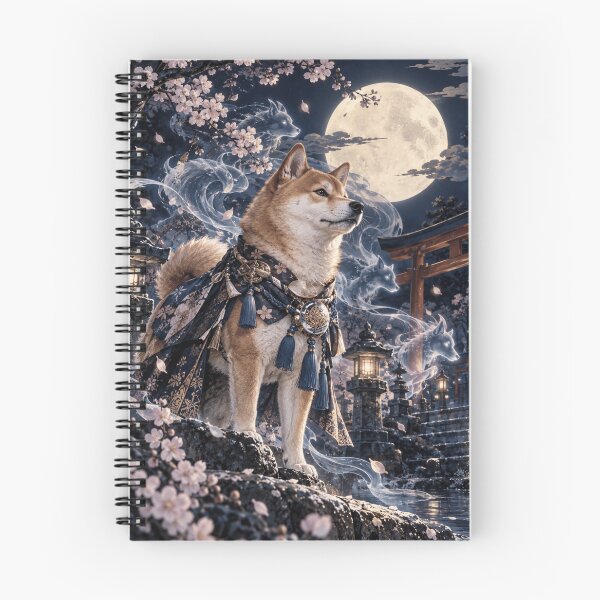 Item preview, Moonlit Shiba designed and sold by Silken moonlight .