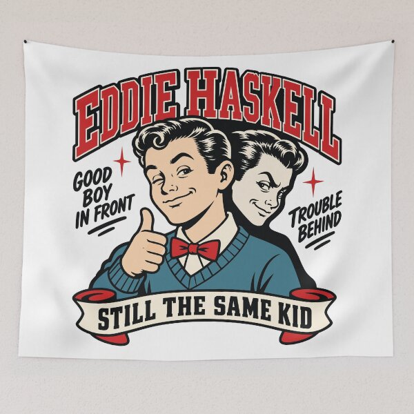 Item preview, Two Faced Trouble Maker – Vintage 1950s Retro Comic designed and sold by Leeded.