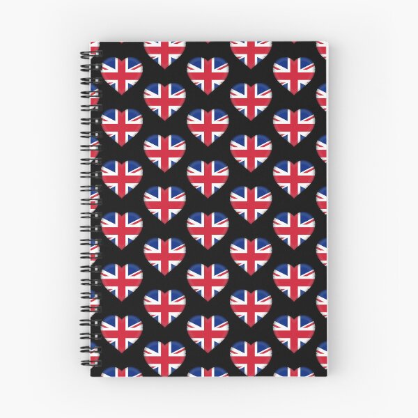 Item preview, United Kingdom Flag Heart 3D British Love Gift Design designed and sold by yazdogs.