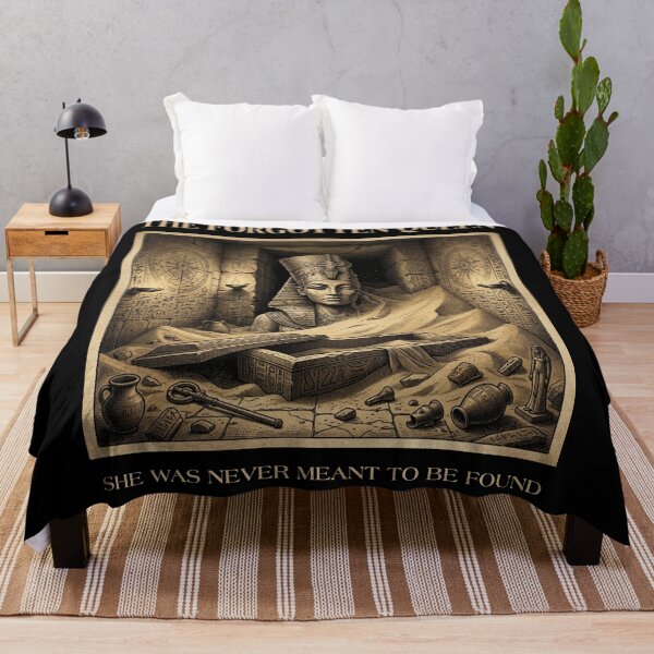 Item preview, The Forgotten Queen Ancient Egyptian Aesthetic Vintage Art designed and sold by KaBaRen.