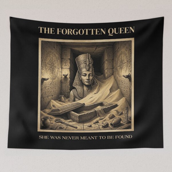 Item preview, The Forgotten Queen Ancient Egyptian  Aesthetic Vintage Art designed and sold by KaBaRen.