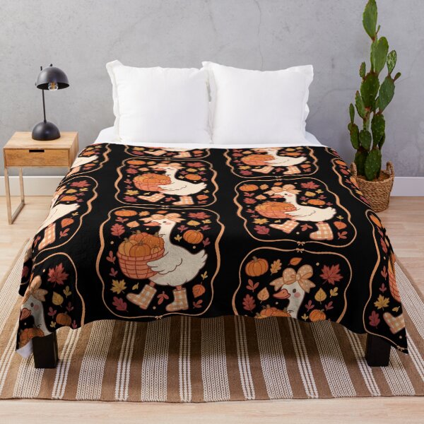Item preview, Cute Fall Goose with Pumpkins Art designed and sold by Mind-Drift.