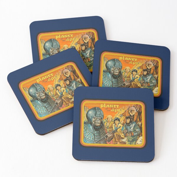 Item preview, Retro Planet Primate Adventure designed and sold by Reefmonkeyy.