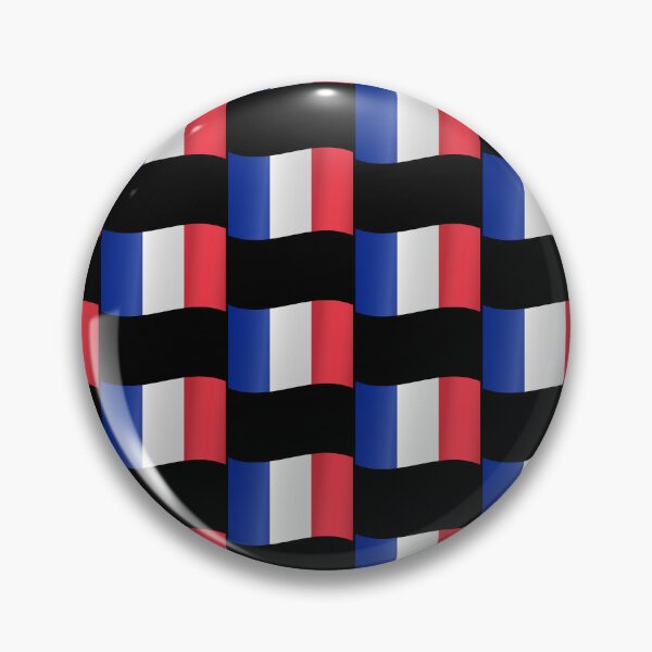 Item preview, French Waving Flag France Pride Design designed and sold by yazdogs.