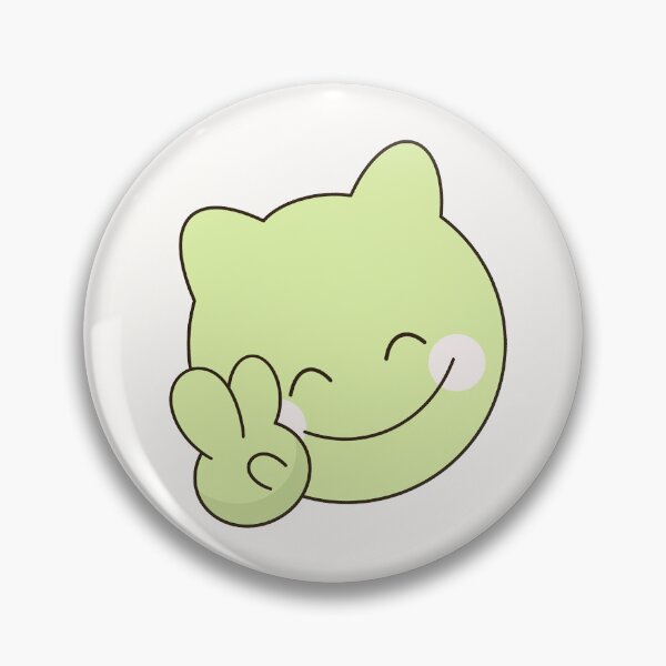 Item preview, Hand Drawn Cute Green Cat Spring Celebration designed and sold by Porpor Artwork.
