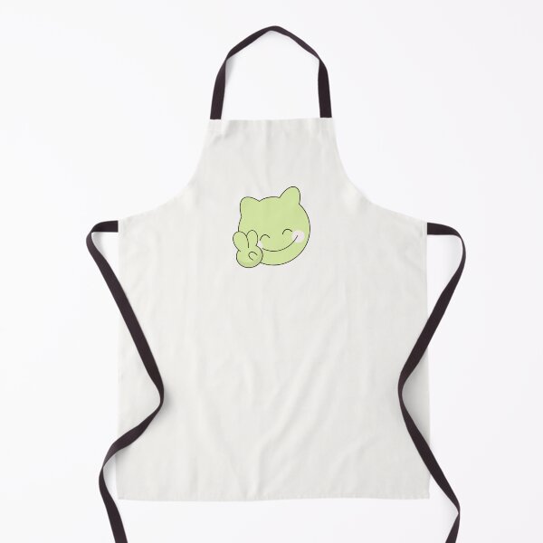 Item preview, Hand Drawn Cute Green Cat Spring Celebration designed and sold by Porpor Artwork.