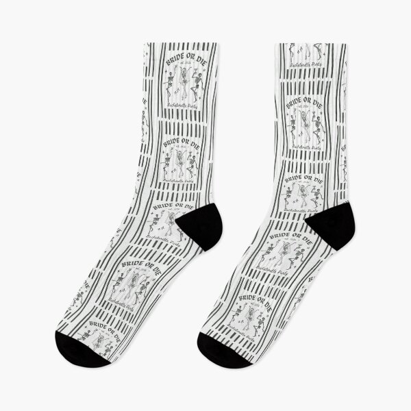 Item preview, Bride or Die Bachelorette Skeleton Party designed and sold by ostenlee.