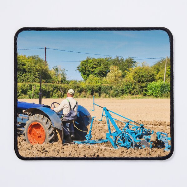 Item preview, Vintage tractor ploughing designed and sold by JEZ22.