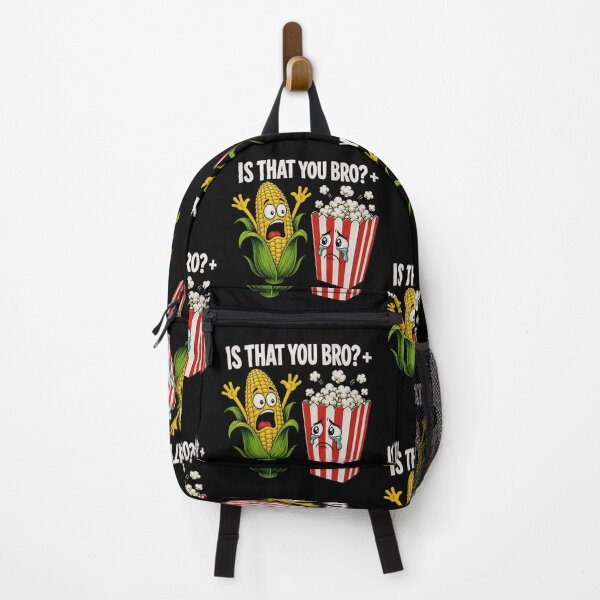 Item preview, Is That You Bro Funny Corn And Popcorn Cartoon Meme Design designed and sold by SEINENGAPPI19.