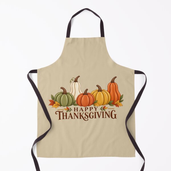 Item preview, Happy Thanksgiving Pumpkins – Cozy Autumn Harvest designed and sold by HO•Designs.