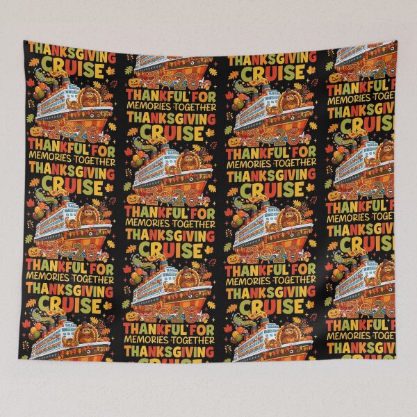 Item preview, Thanksgiving Cruise 2026 Fun Design designed and sold by Mind-Drift.