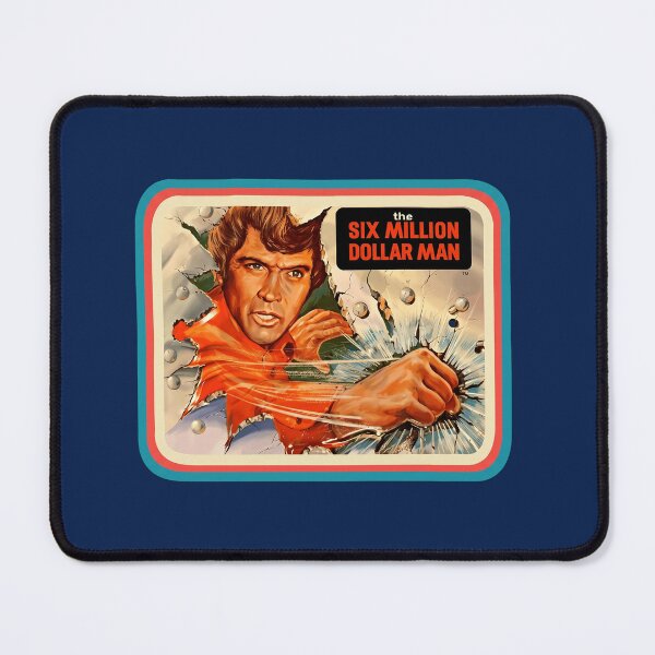 Item preview,  Retro Bionic Action Hero  designed and sold by Reefmonkeyy.
